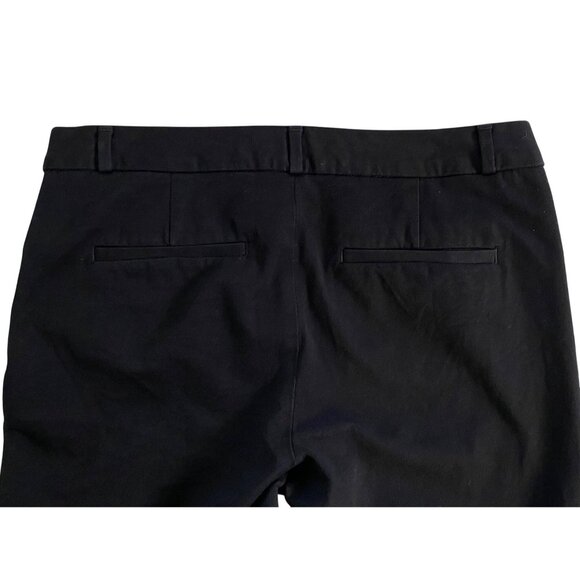 Banana Republic Sloan Womens Black Pants Size 8 Ankle Preppy Office Work School - Picture 12 of 12